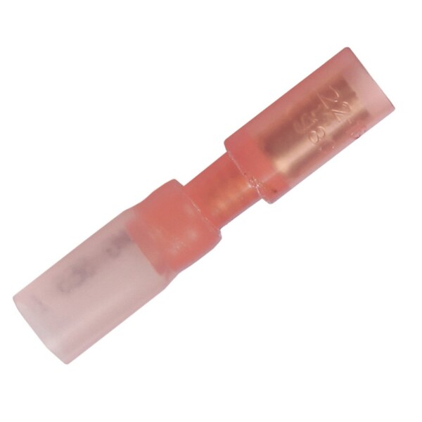 Terminal hembra de bala termocontraíble para cables de 22-18 AWG - Paquete de 25 - TBRE18-156-25