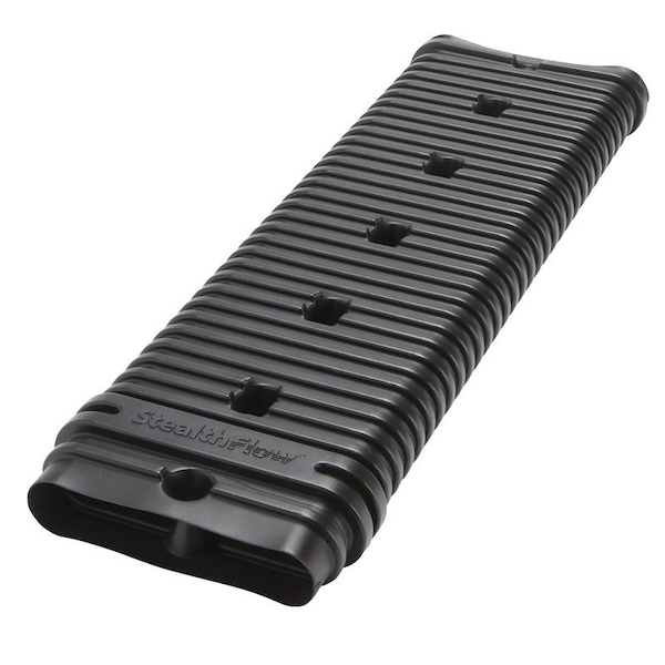 Amerimax Home Products Amerimax 4621 Downspout Extension, 24 in L Extended, Vinyl, Black - 4621