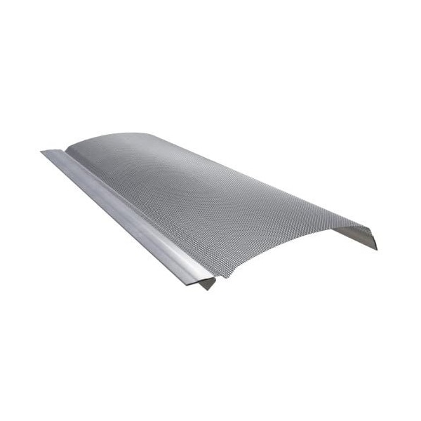 E-Z-Gutter Guard E-Z-Leaf Destroyer Stainless Steel Gutter Filter for 6in Gutters, Covers 39.25ft - SSLD6-10