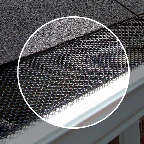 Amerimax Home Products Amerimax 6 in. W X 36 in. L Black Steel Gutter Guard 1 pk - 6360