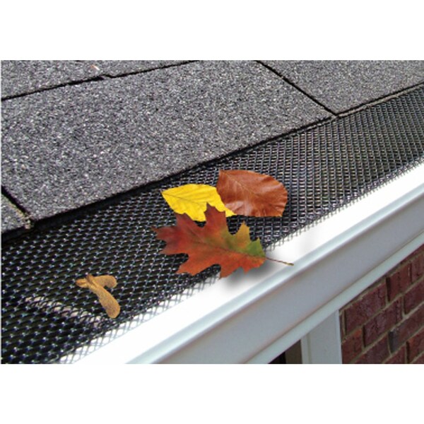 Amerimax Home Products Amerimax 6 in. W X 36 in. L Black Steel Gutter Guard 1 pk - 6360