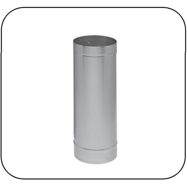 Integra Miltex Selkirk Corporation 3505AR 5 Inch  x 24 Inch  Heat-fab Saf-t Liner  Rigid  316-alloy - 21023