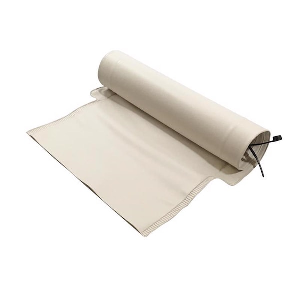 Frost King Frost King Drain Away 0.1 in. H X 9 in. W X 46 in. L White Vinyl Downspout Extension - DE46WH