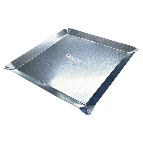 Tamlyn Formed Termite Shield, 16 in L, 16 in W, Steel, Galvanized - TS1717