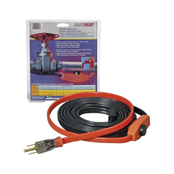 Easy Heat Easy Heat AHB 6 ft. L Heating Cable For Water Pipe - AHB016A