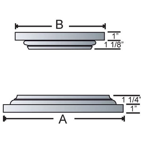 Ekena Millwork Craftsman Classic Square Tapered Smooth Column w/ Standard Capital & Base - EC1005ETPSTST