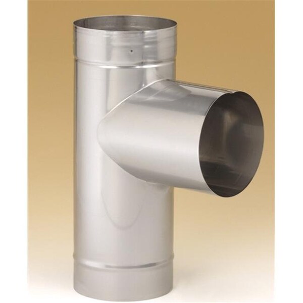 Integra Miltex Selkirk Corporation 821870 8 Inch  Heat-fab Tee With Fixed Take Off  304 - 21870