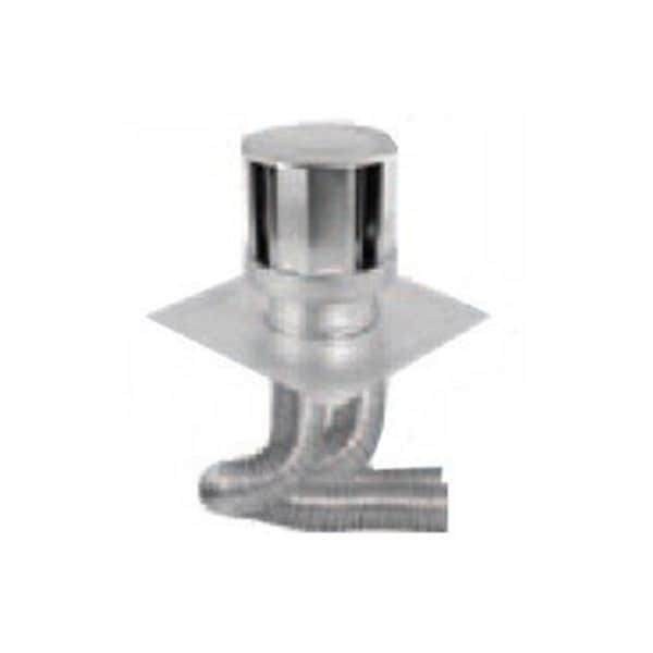 Keen 3 in. x 35 ft. 3 in. x 4 ft. DirectVent Pro Direct Vent Pipe - Galvanized - KE2547622