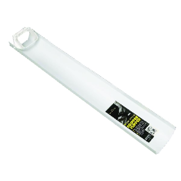Amerimax Home Products Amerimax 2.5 in. H X 4.5 in. W X 30 in. L White Vinyl Downspout Extension - 37030