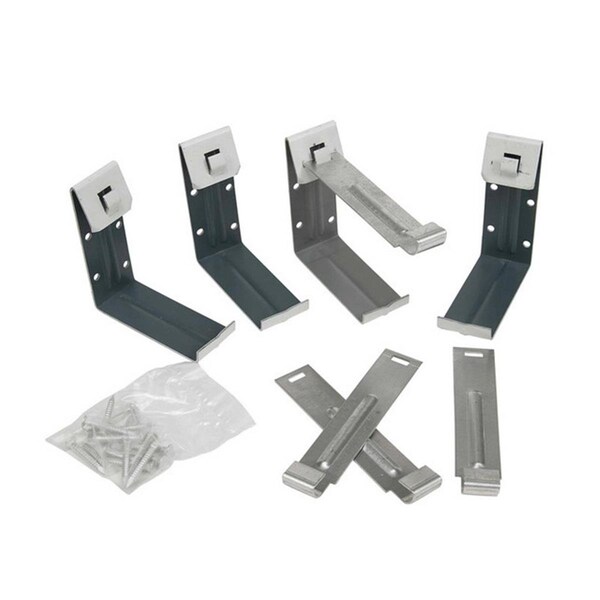 Dendesigns 25020PK Fascia Bracket- - pack of 12 - DE32612