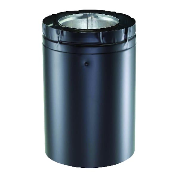 Simpson Duravent DuraVent DirectVent 4 in. D X 16 in. L Galvanized Steel Exhaust Vent Pipe - 46DVA-16AB