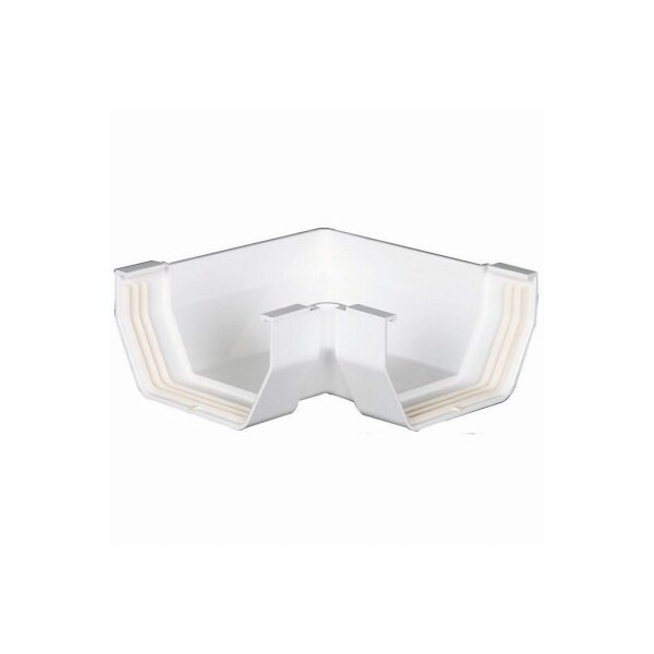 Amerimax Home Products 5 WHT Outside Miter - T0503