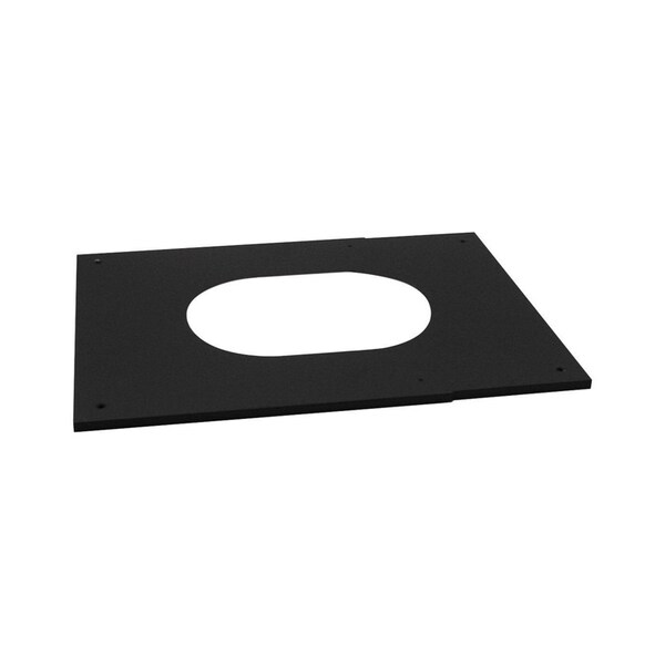 Selkirk Selkirk 8 in. Galvanized Steel Stove Pipe Ceiling Plate - 208512