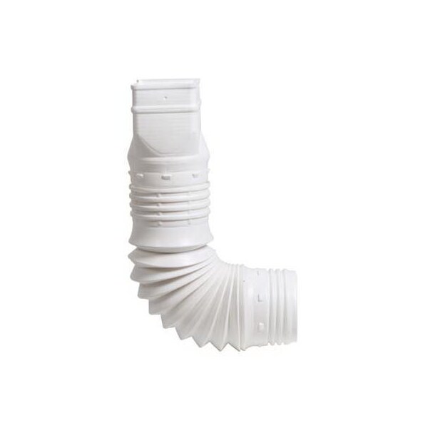 Amerimax Home Products 3x4 WHT DNSPT Adaptor - ADP53129