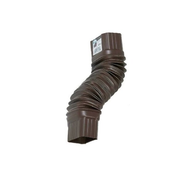 Amerimax Home Products 2x3 BRN Flex Elbow - 3708419