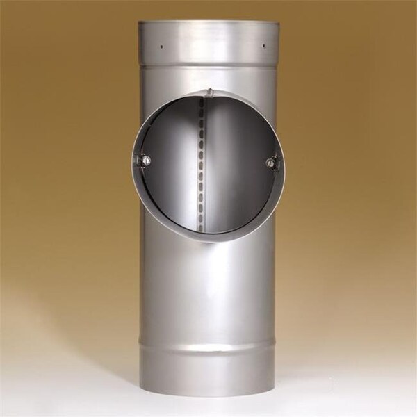 Integra Miltex Selkirk Corporation 821871 8 Inch  Heat-fab Tee With Removable Take-off  304 - 21871