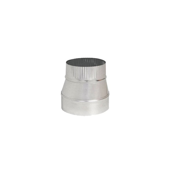 Imperial Furnace Pipe Reducer 5in D X 4in D Galvanized Steel Gray - GV1416