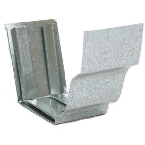 Swivel 15209 4 in. Mill Finish Galvanized Steel Gutter Slip Connector - SW581913