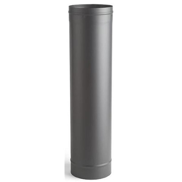 Perfectpillows Selkirk Corporation 2805B 8 Inch x 24 Inch Heat-fab 22-ga Welded Black Stovepipe - PE2212333