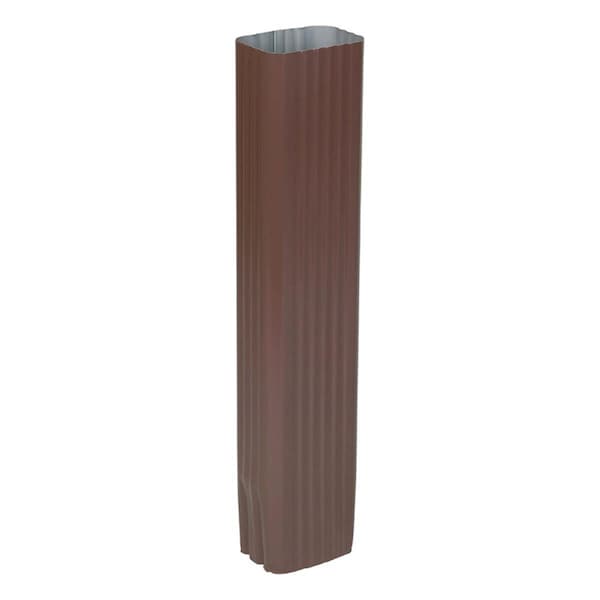 Amerimax Home Products 15 x 4 x 3 in. & 15 x 5 x 3.25 in. Aluminum K Downspout Extension, 14PK - 5001176