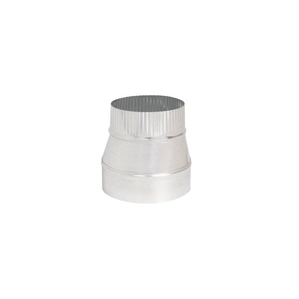 Imperial Furnace Pipe Reducer 10in D X 8in D Galvanized Steel Gray - GV1353
