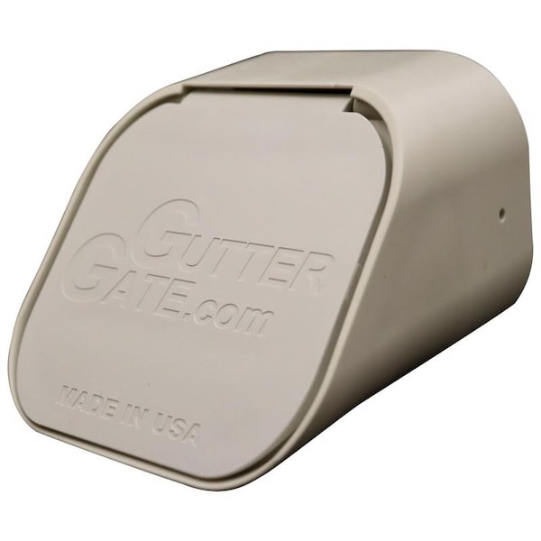 Guttergate GutterGate 3 in. H X 3 in. W X 4 in. L White Plastic Rectangular Downspout Adapter - GG3X4A-WHITE