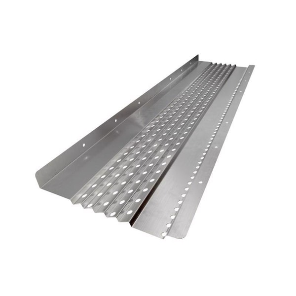 United Gutter Guard United Gutter Guard 2 in. H X 6 in. W X 30 ft. L Silver Aluminum Gutter Guard - UG30AAM