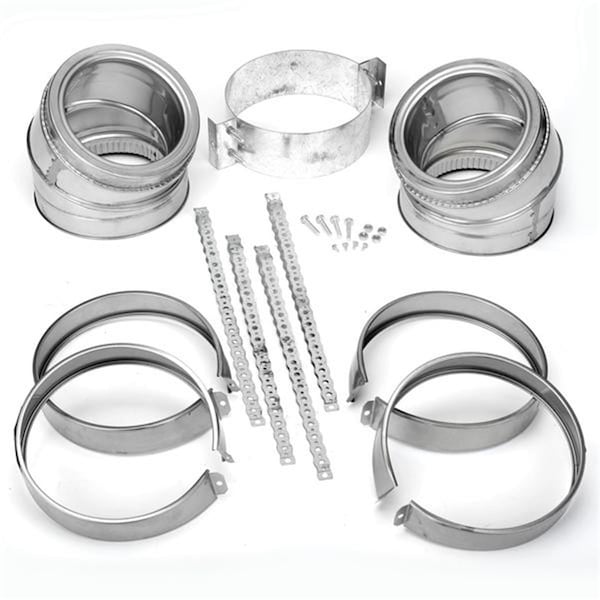 Integra Miltex Selkirk Corporation Spr8El15K 8 Inch Superpro 15 Deg Elbow Kit - 77816