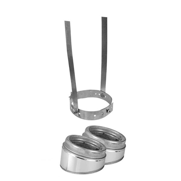 Perfectpillows Selkirk Corporation 8T-EL15 KIT 8 in  Ultra-Temp Elbow Kit  15 Degree - PE2213218