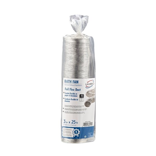 Lambro Lambro 613UL Air Connector, 3 in, Aluminum - 613UL