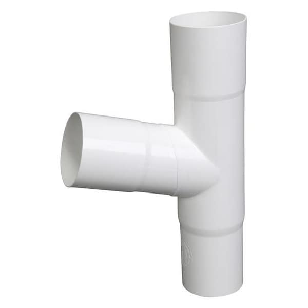 Plastmo Plastmo 5005412 Classic 8 x 12 in. White Vinyl Downspout Adapter - 5005412