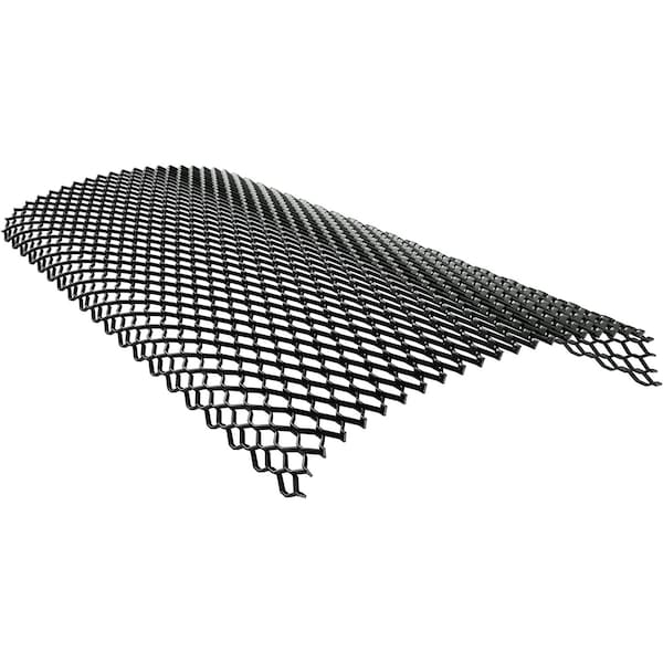E-Z-Gutter Guard E-Z-ZipTight Powder Coated Steel Mesh Gutter Guards for 5in Gutters, Covers 40ft, 4PK - EZZ510-2-4PK