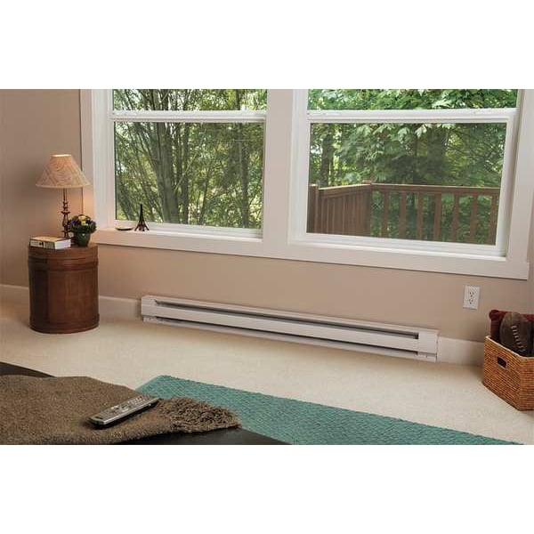 Cadet 72" Electric Baseboard Heater, White, 1125/1500W, 208/240V - 6F1500W