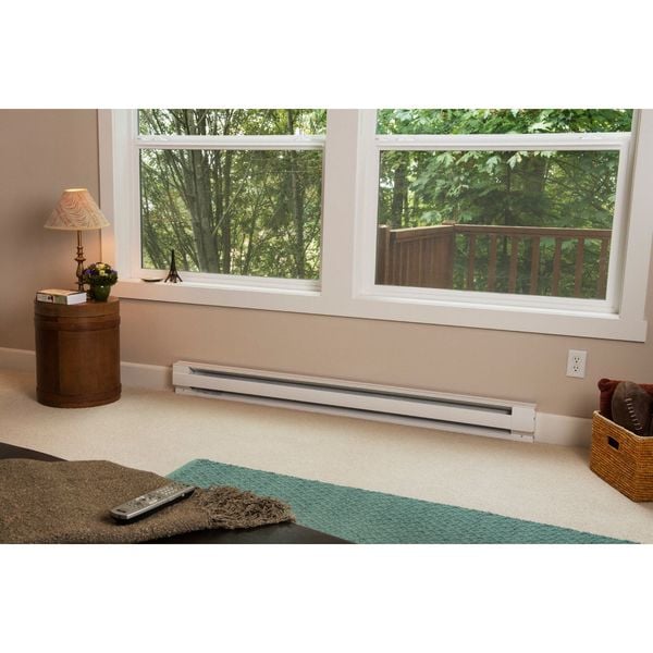 Cadet 72" Electric Baseboard Heater, White, 1125/1500W, 208/240V - 6F1500W