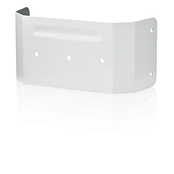 Flex-A-Spout Amerimax 2.5 in. H X 4.5 in. W X 1.75 in. L White Aluminum Downspout Bracket - 3PC30W50U