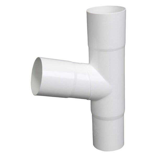 Protectionpro Classic 8 x 12 in. White Vinyl Downspout Adapter - PR2512977