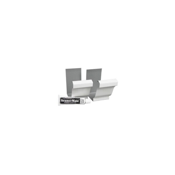 Amerimax Home Products Steel Seamer With Seamer Mate, White Pair - 33008