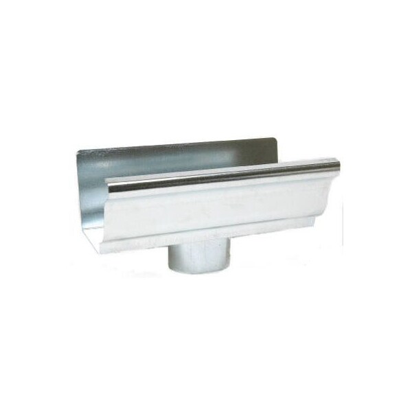 Amerimax Home Products 5 MF Steel End wDrop - 29010