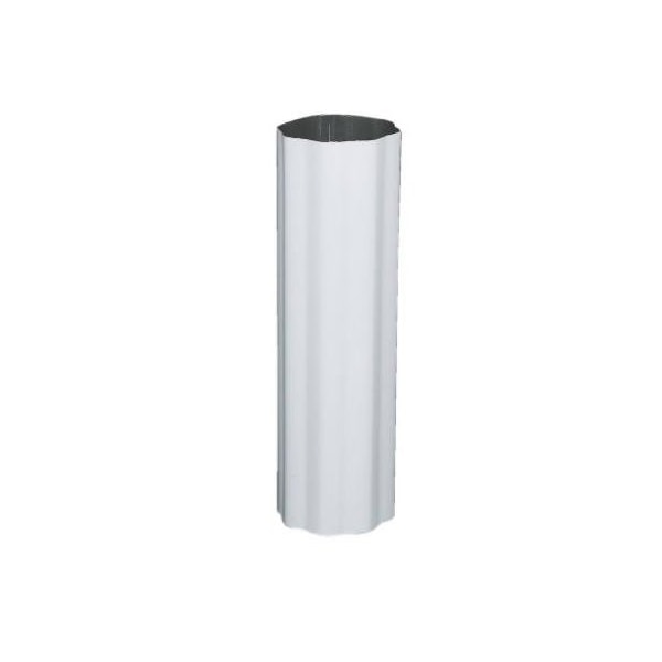 Amerimax Home Products 4x10 RND ALU Downspout - 4601800120