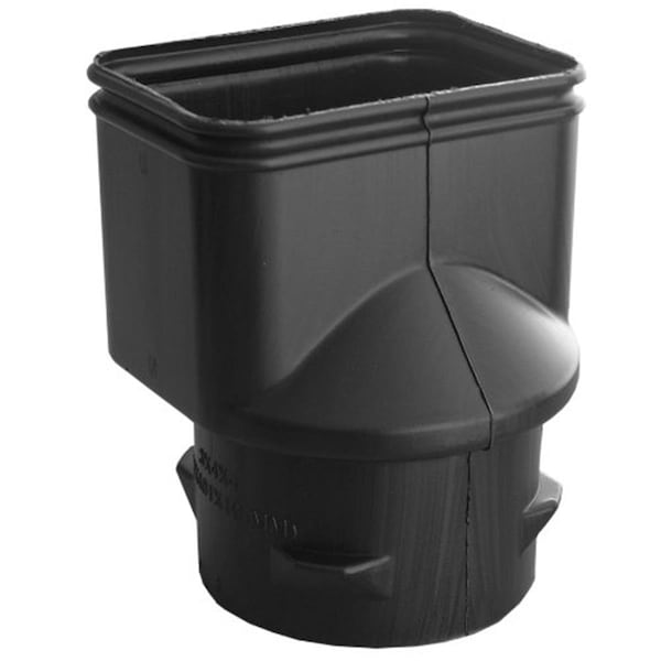 Caracteristicas Anadidas 3 x 4 x 4 in. Downspout Adapter DSXI Corrugated SDR35 Fitting - CA2181410