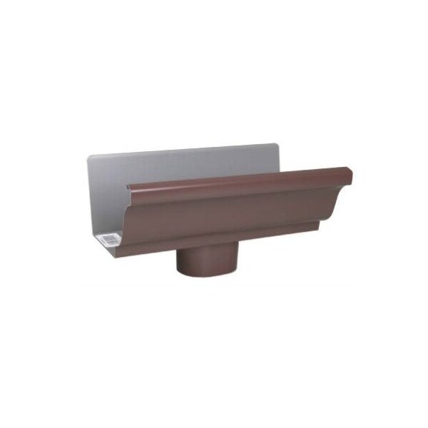 Amerimax Home Products 5 BRN ALU EndDrop - 2501019