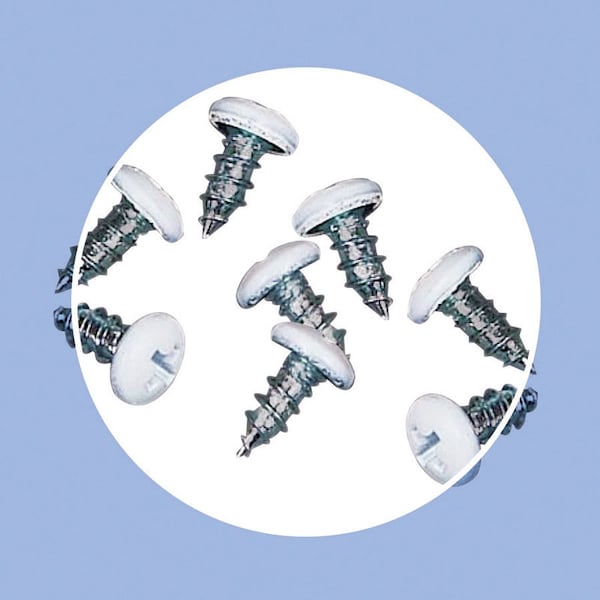 Amerimax Home Products Amerimax No. 8 X 3/8 in. L Phillips/Slotted Round Head Sheet Metal Screws - 85354