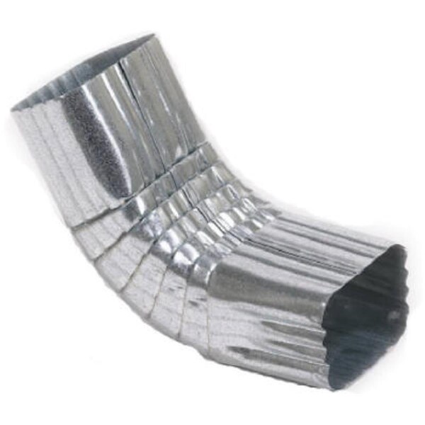 Amerimax Home Products 29264-WEST Mill Finish Galvanized Steel- Style A - 2 x 3 in - 221424