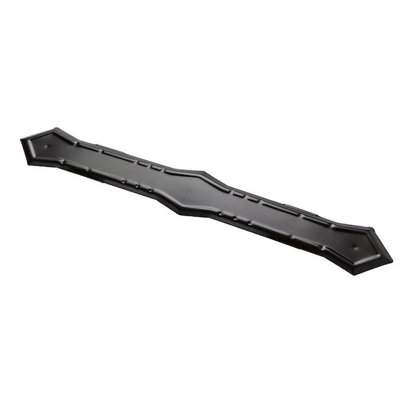 Amerimax Home Products Downspout Band, Aluminum, Black - 2502935