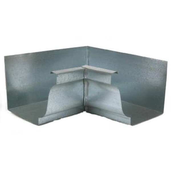 Swivel Pro Series 15201 Gutter Inside Mitre; Mill Finish Galvanized Steel - 4 in - SW567462