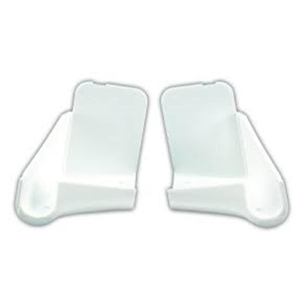 Powerhouse Rain Gutter Spouts, Polar White - PO1838159