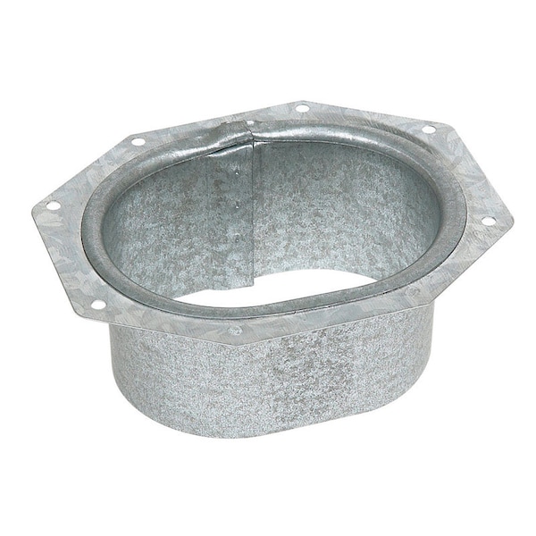 Amerimax Home Products Amerimax 3.87 in. H X 3.13 in. W X 1.13 in. L Metallic Galvanized Steel K Gutter Outlet - 29051