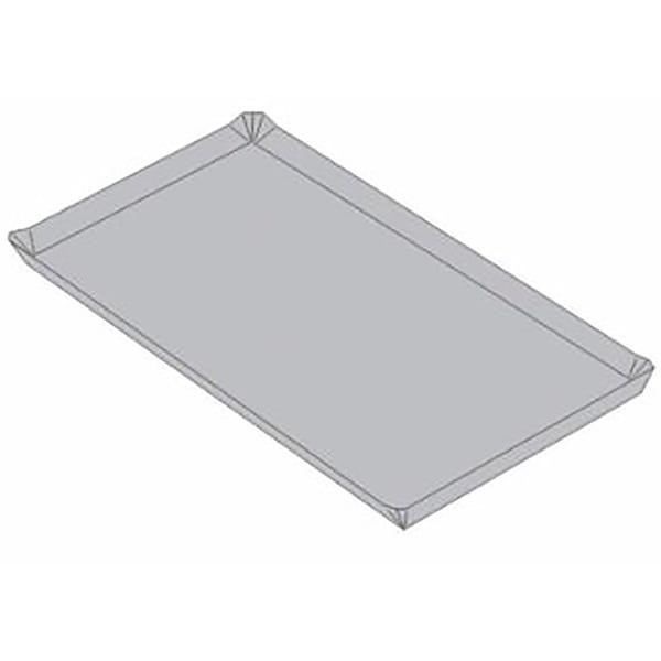 Tamlyn Formed Termite Shield, 17 in L, 9 in W, Steel, Galvanized - TS917