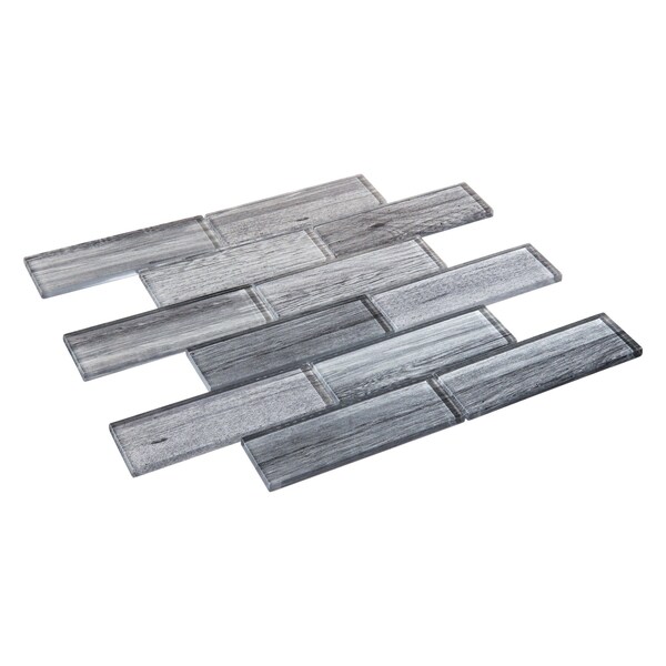 Andova Tiles ANDOVA TILES Migdal 2" x 6" Glass Brick Joint Mosaic Tile - ANDMIG234