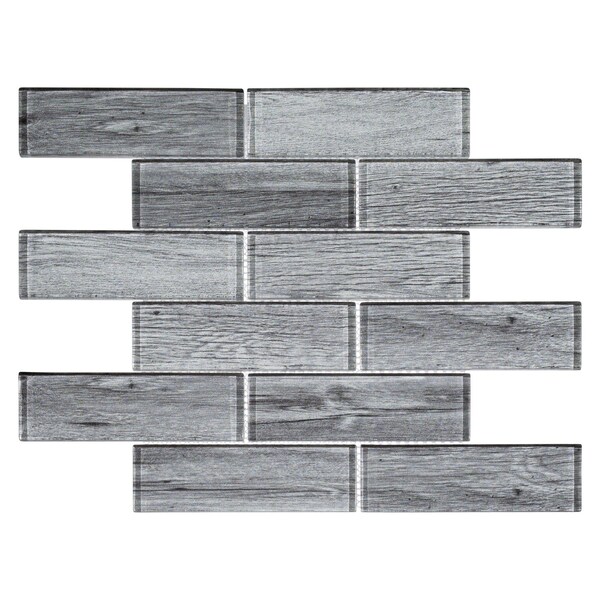 Andova Tiles ANDOVA TILES Migdal 2" x 6" Glass Brick Joint Mosaic Tile - ANDMIG234